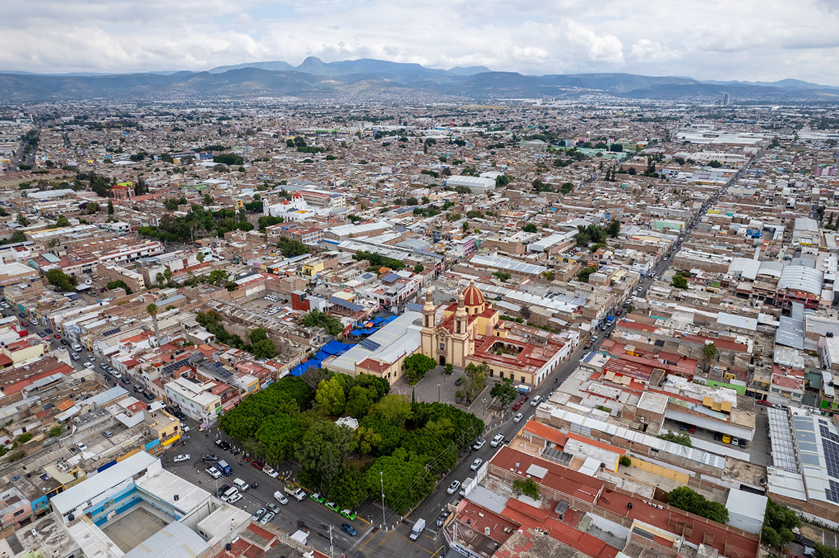 Barrio El Coecillo en León, Guanajuato
